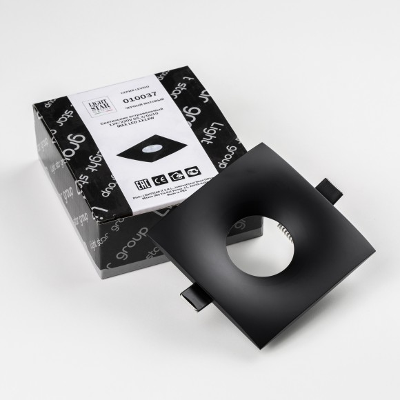 Встраиваемый светильник Lightstar 10037 Levigo под лампу 1xGU10 50W