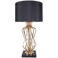 Интерьерная настольная лампа с выключателем Fire A4032LT-1GO