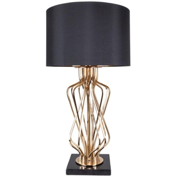 Интерьерная настольная лампа с выключателем Fire A4032LT-1GO