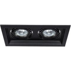 Встраиваемый светильник Arte Lamp A6661PL-2BK CANIS под лампы 2xGU10 50W Встраиваемый светильник Arte Lamp A6661PL-2BK CANIS под лампы 2xGU10 50W