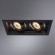 Встраиваемый светильник Arte Lamp A6661PL-2BK CANIS под лампы 2xGU10 50W
