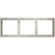 Рамка пластиковая VOLTUM S70 на 3 поста, (кашемир)