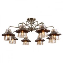 Люстра потолочная Lussole GRLSP-8079 COCHISE IP21 под лампы 8xE14 48W Люстра потолочная Lussole GRLSP-8079 COCHISE IP21 под лампы 8xE14 48W