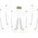 Люстра LED 70W 3000K Odeon Light MONELLA 6639/70L