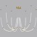 Люстра LED 70W 3000K Odeon Light MONELLA 6639/70L
