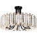 Люстра хрустальная Arte Lamp A1028PL-8BK Amber под лампы 8xE14 40W