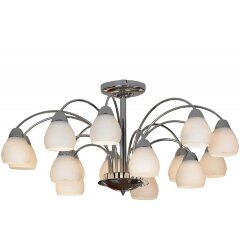 Люстра потолочная Lussole GRLSF-2403-15 APIRO IP21 под лампы 15xE27 150W Люстра потолочная Lussole GRLSF-2403-15 APIRO IP21 под лампы 15xE27 150W