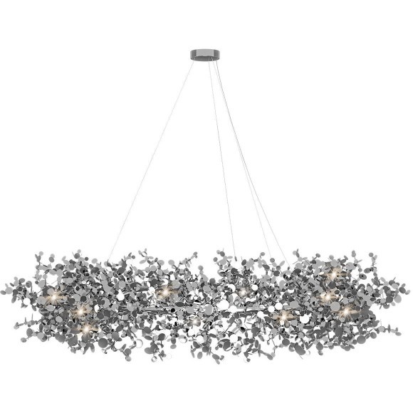 10101/1000 Chrome Подвесная люстра LOFT IT Spark