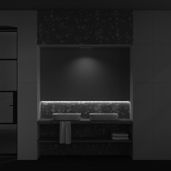 TR084-1-12W4K-W Трековый магнитный светодиодный светильник Maytoni Radity 48V CRI90+ 4000К 190Лм 60° 12Вт