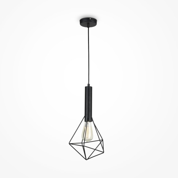 Подвесной светильник с 1 плафоном Maytoni T021-01-B SPIDER под лампу 1xE27 60W Подвесной светильник с 1 плафоном Maytoni T021-01-B SPIDER под лампу 1xE27 60W