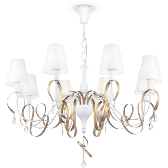 Люстра подвесная Maytoni ARM010-08-W Intreccio под лампы 8xE14 40W