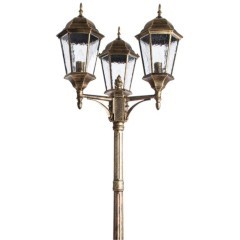 Уличный столб Arte Lamp GENOVA A1207PA-3BN Уличный столб Arte Lamp GENOVA A1207PA-3BN