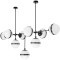 Люстра потолочная Lightstar 813197 Globo под лампы 9xE14 360W