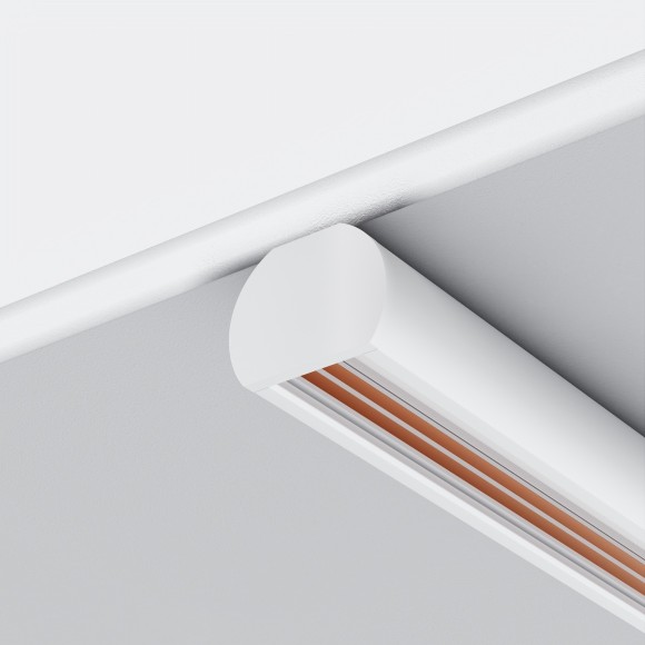 Комплект из 2 боковых заглушек для подвесного скругленного шинопровода Maytoni Exility TRAM034EC-R-41W