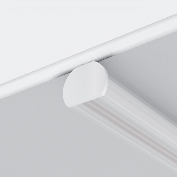 Комплект из 2 боковых заглушек для подвесного скругленного шинопровода Maytoni Exility TRAM034EC-R-41W