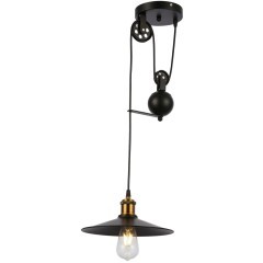 SLE120503-01 Подвес Черный/Черный E27 1*60W ESPERAZZA SLE120503-01 Подвес Черный/Черный E27 1*60W ESPERAZZA