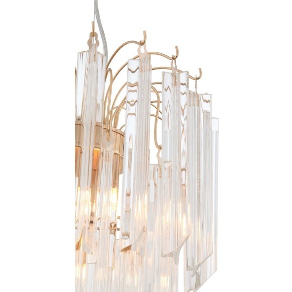 SL386.203.05 Люстра подвесная ST-Luce Золотистый/Золотистый, Прозрачный G9 5*5W OSOLETO