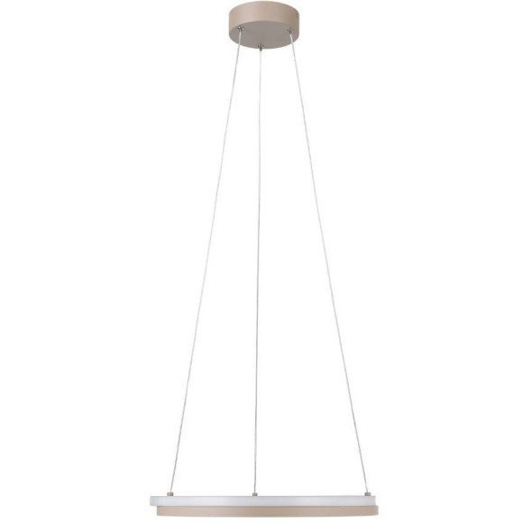 901824 Светодиодный подвес с регулировкой цветовой температуры MEZZOMONTE, 40W(LED), 2700-6500K, 3200lm, алюминий, сталь, песочный, белый