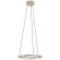 901824 Светодиодный подвес с регулировкой цветовой температуры MEZZOMONTE, 40W(LED), 2700-6500K, 3200lm, алюминий, сталь, песочный, белый
