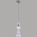Светильник подвесной Crystal Lux IRIS SP1 A TRANSPARENT