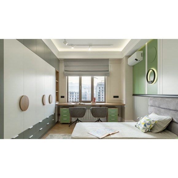 Однофазный двужильный светодиодный трековый светильник Maytoni Unity TR003-1-26W3K-W-W Vuoro 3000К 2690Лм CRI90+ 60° 26Вт