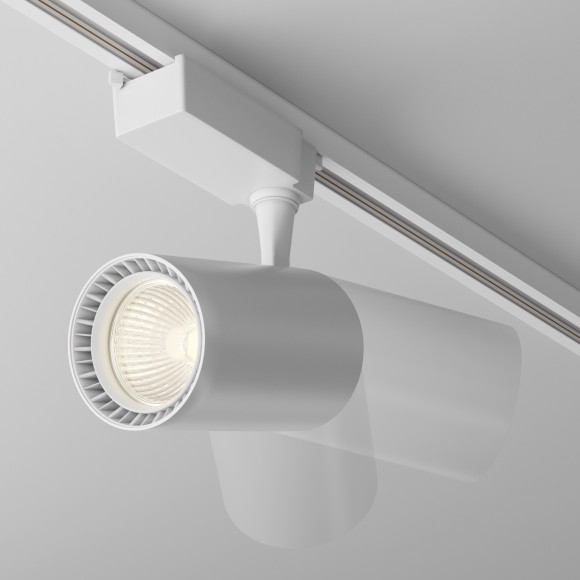 Однофазный двужильный светодиодный трековый светильник Maytoni Unity TR003-1-26W3K-W-W Vuoro 3000К 2690Лм CRI90+ 60° 26Вт