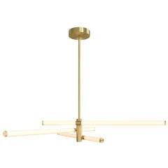 Люстра на штанге Maytoni MOD106CL-L40G3K Axis светодиодная 3xLED 40W Люстра на штанге Maytoni MOD106CL-L40G3K Axis светодиодная 3xLED 40W