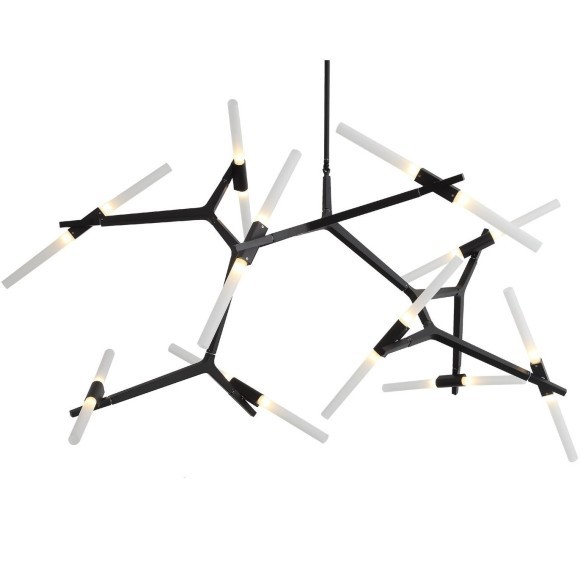 SL947.402.20 Люстра потолочная ST-Luce Черный/Белый G9 20*5W LACONICITA SL947.402.20 Люстра потолочная ST-Luce Черный/Белый G9 20*5W LACONICITA