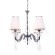 Хрустальная подвесная люстра Lumina Deco Federrica LDP 1158-4 WT