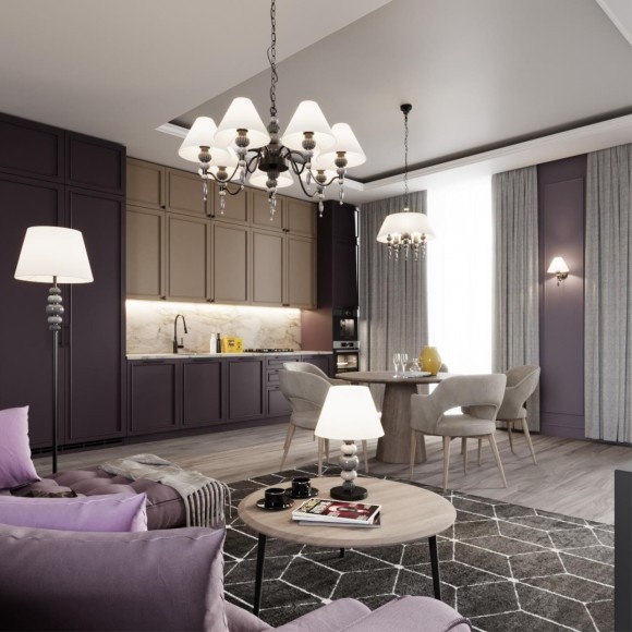 Декоративная настольная лампа Odeon Light 4896/1T Sochi под лампу 1xE27 60W