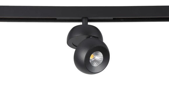 CLT 0.33 011 7W BL-BL 4000K Трековый магнитный светодиодный светильник Crystallux Space 48V CRI90+ 4000К 320Лм 36° 7W