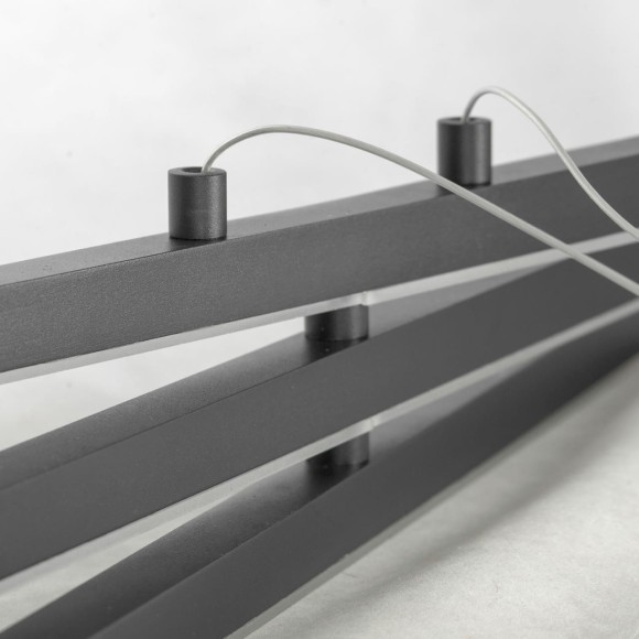 Подвесной светильник линейный Lussole LSP-7009 ANTIOCH IP21 светодиодный 7xLED 28W