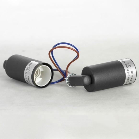Бра Lussole LSP-8714 ALLEN IP21 под лампы 2xE14 80W Бра Lussole LSP-8714 ALLEN IP21 под лампы 2xE14 80W