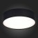 ST606.442.27 Светильник потолочный Черный LED 1*27W 4000K 2 430Lm Ra90 120° IP20 D220xH55 185-265V Накладные светильники
