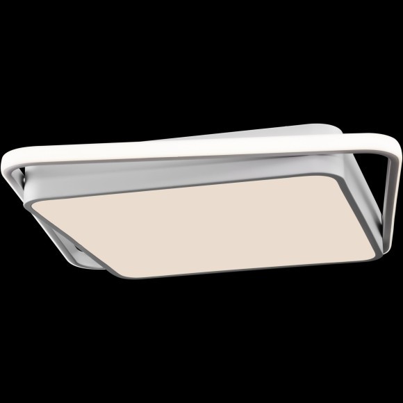 Квадратный белый светодиодный потолочный светильник управляемый пультом ДУ 88Вт 7000лм 3000-6000К Freya Arvin FR10030CL-L88W