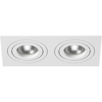 Встраиваемый светильник Lightstar i5260606 Intero 16 под лампы 2xGU10 100W
