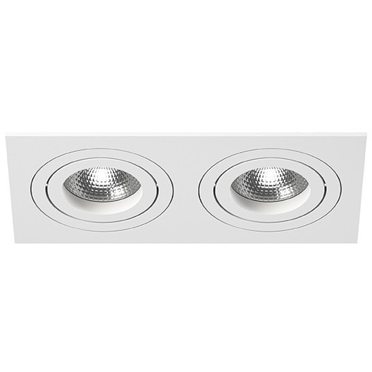 Встраиваемый светильник Lightstar i5260606 Intero 16 под лампы 2xGU10 100W