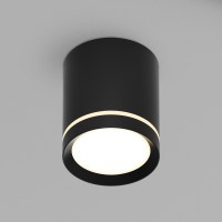 DK4016-BK Светильник накладной IP 20, 5 Вт, LED 3000, черный, алюминий/акрил