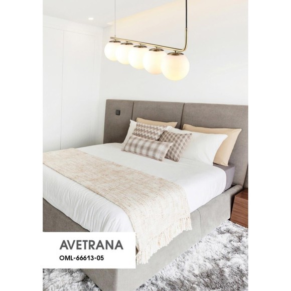 Подвесной светильник Omnilux OML-66613-05 под лампы 5xE14 5W