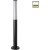 Novotech FLUO 359985 Современный ландшафтный уличный LED светильник столб для дорожек с мягким рассеянным светом, 24Вт, 1710Лм, 3000К, CRI90, угол 98°, 220В, IP65, высота 1200 мм, диаметр основания 204 мм, плафона 95 мм