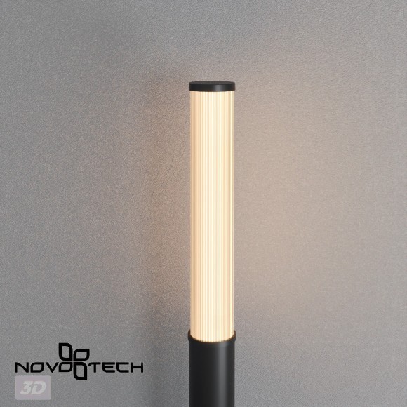 Novotech FLUO 359985 Современный ландшафтный уличный LED светильник столб для дорожек с мягким рассеянным светом, 24Вт, 1710Лм, 3000К, CRI90, угол 98°, 220В, IP65, высота 1200 мм, диаметр основания 204 мм, плафона 95 мм Novotech FLUO 359985 Современный ландшафтный уличный LED светильник столб для дорожек с мягким рассеянным светом, 24Вт, 1710Лм, 3000К, CRI90, угол 98°, 220В, IP65, высота 1200 мм, диаметр основания 204 мм, плафона 95 мм