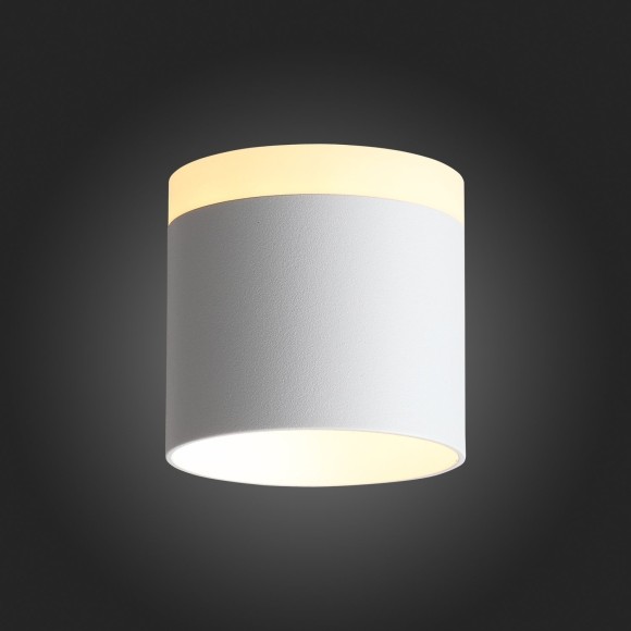 ST102.502.09 Светильник потолочный Белый LED 1*9W 3000K 702Lm Ra80 120° IP20 D79xH75 170-240V Накладные светильники ST102.502.09 Светильник потолочный Белый LED 1*9W 3000K 702Lm Ra80 120° IP20 D79xH75 170-240V Накладные светильники