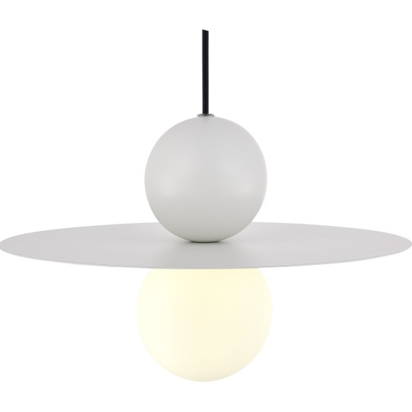 SLE1257-453-01 Светильник подвесной Черный/Белый G9 1*5W 4000K RIZZ