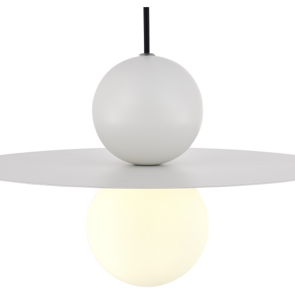 SLE1257-453-01 Светильник подвесной Черный/Белый G9 1*5W 4000K RIZZ