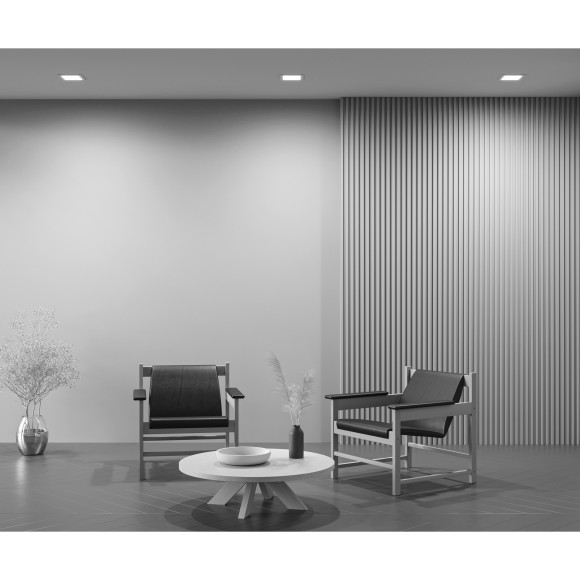 Встраиваемый светильник Maytoni DL020-6-L12W Stockton IP44 светодиодный LED 12W