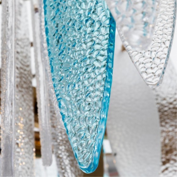 Бронзовая подвесная люстра с 8 лампами Е14 Divinare AMELIE 6002/01 SP-8