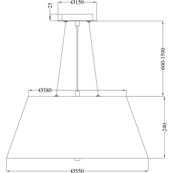 Подвесной светильник с 3 лампами Maytoni MOD613PL-03CH Bergamo под лампы 3xE27 60W Подвесной светильник с 3 лампами Maytoni MOD613PL-03CH Bergamo под лампы 3xE27 60W