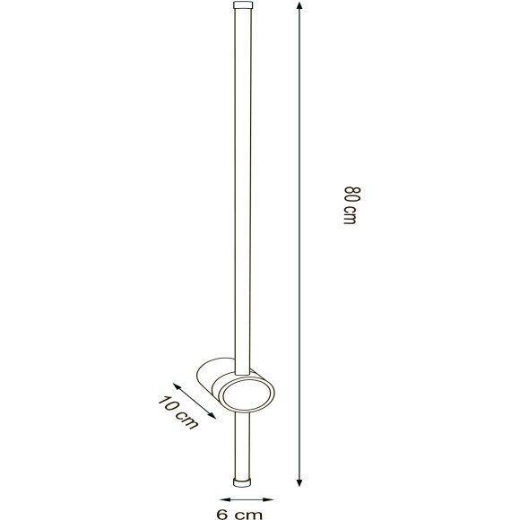 Декоративная подсветка Arte Lamp ATMOS A5409AL-1BK Декоративная подсветка Arte Lamp ATMOS A5409AL-1BK