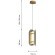 4625-2P, подвес, D190xH420/1925, LEDx16W, 860LM, 3000K, included 4625-2P, подвес, D190xH420/1925, LEDx16W, 860LM, 3000K, included