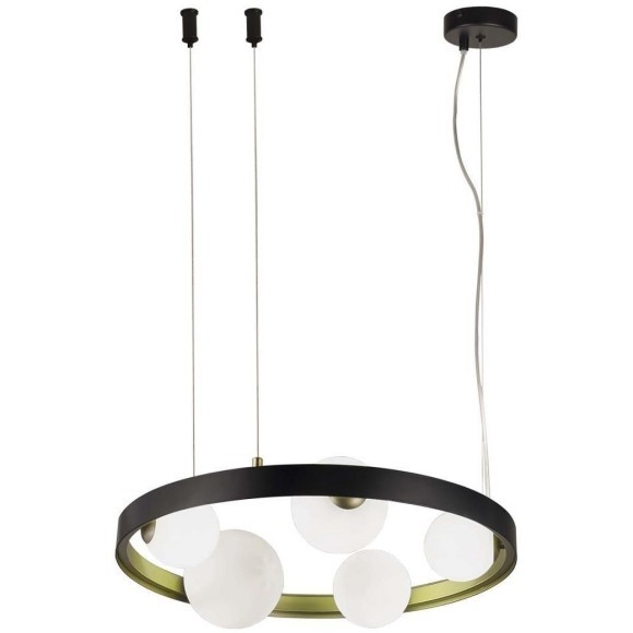 4628-5P, подвесная люстра, D550xH200/1500, 5xG9x28W, excluded